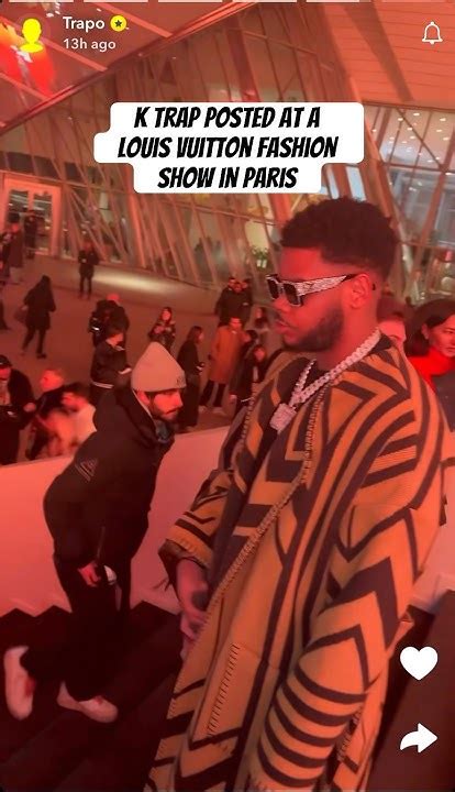 trap louis vuitton youtube|K Trap Arrives At A Louis Vuitton Fashion Show Out In Paris.